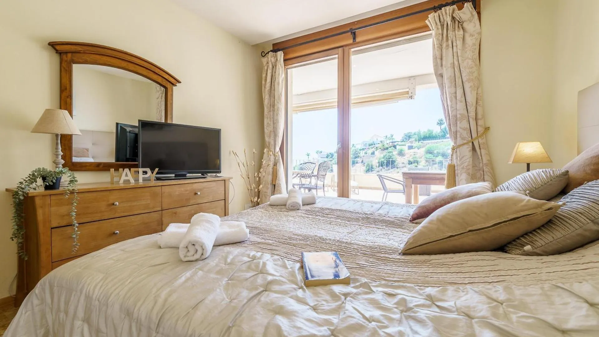 Marbella Mountain With Sea View And Pool - Happy Rentals Apartment